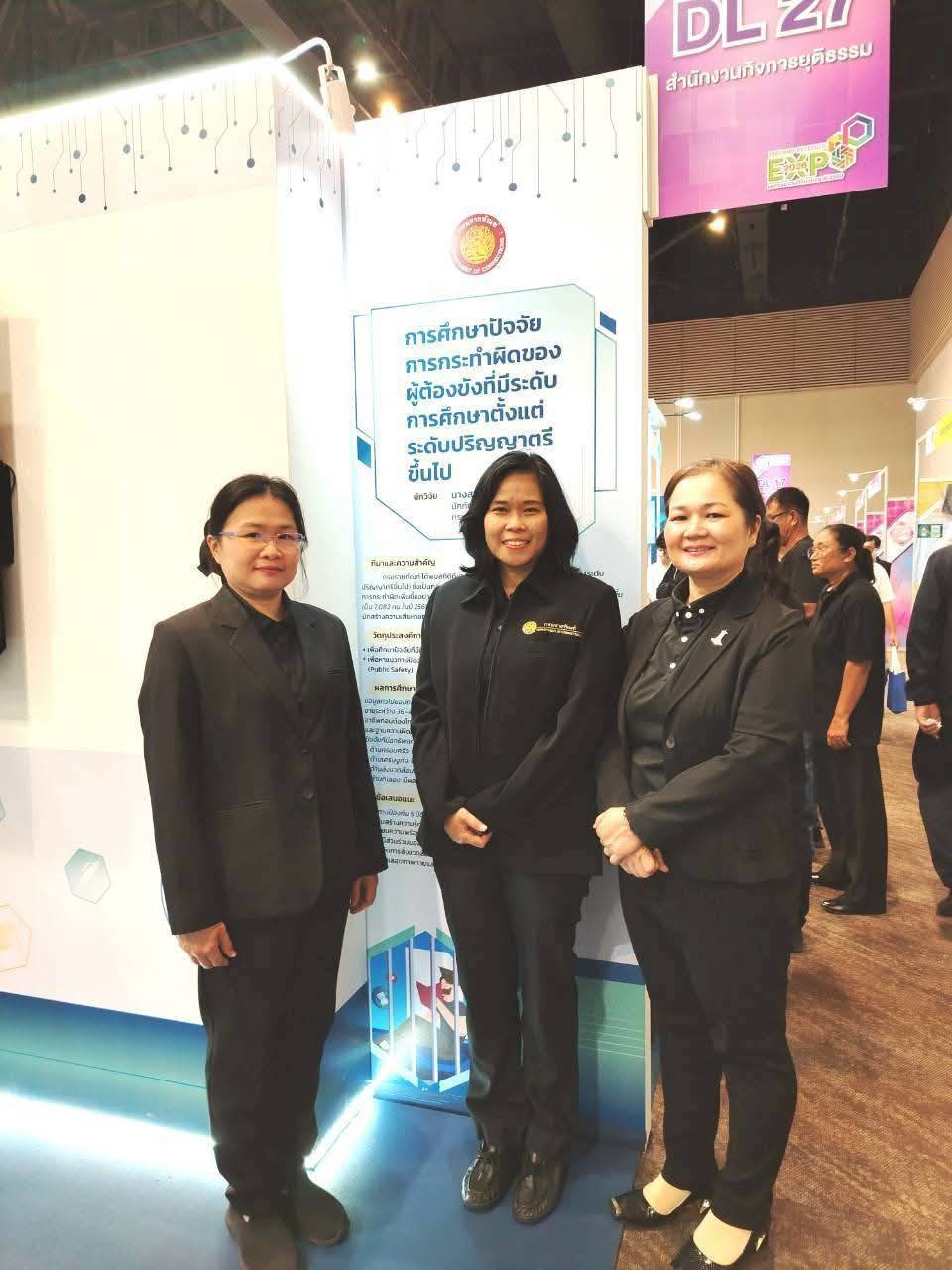 กองวิชาการและพัฒนานวัตกรรมราชทัณฑ์ร่วมนำเสนอผลงานและนวัตกรรมในงานประชุมวิชาการในงานมหกรรมงานวิจัยแห่งชาติ 2569 (Thailand Research Expo 2026) ครั้งที่ 21 97481 0