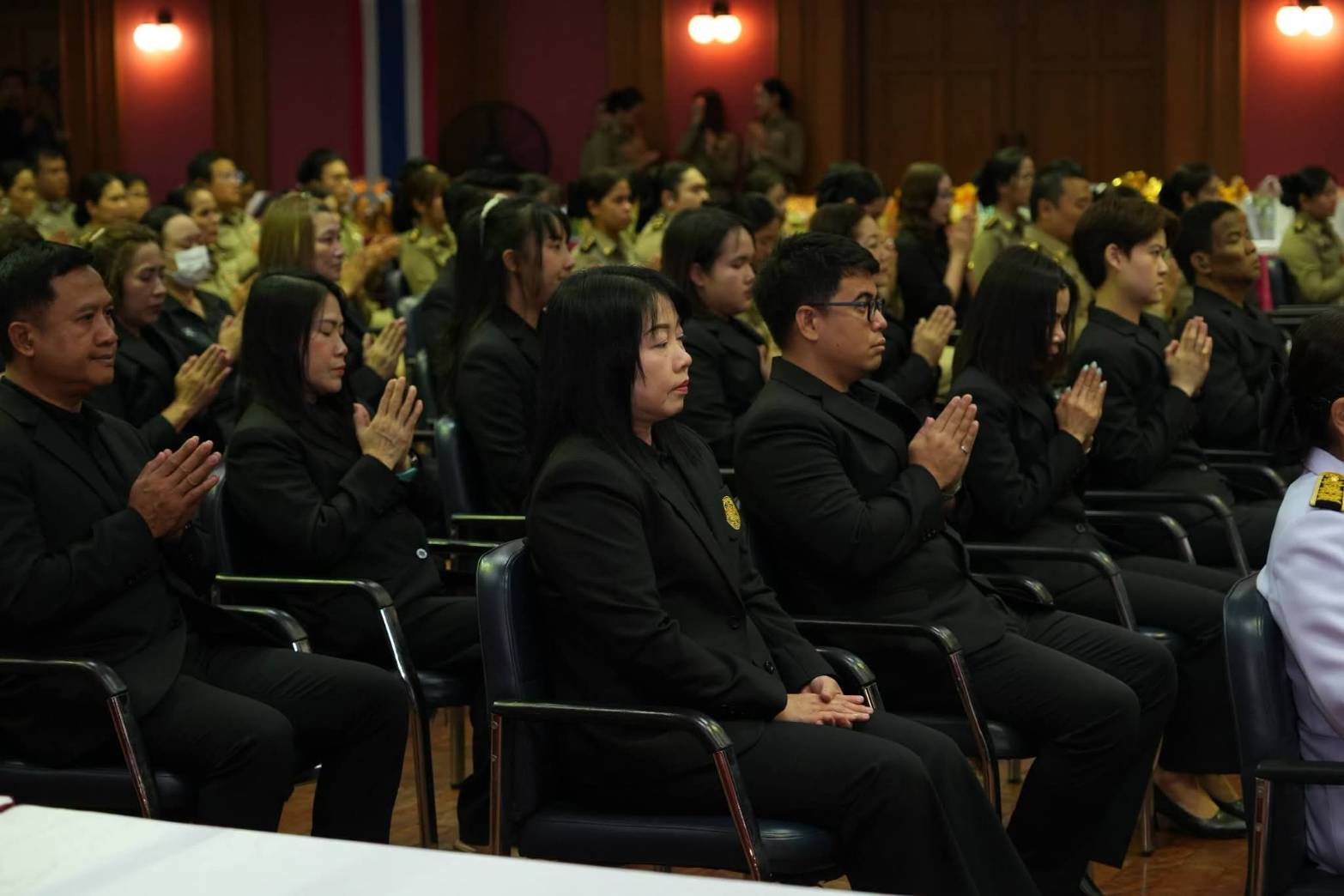 กองวิชาการและพัฒนานวัตกรรมราชทัณฑ์เข้าร่วมกิจกรรมทำบุญตักบาตรทักษิณานุปทาน (ปัณรสมวาร) อุทิศถวายเป็นพระกุศลแด่สมเด็จพระเจ้าลูกเธอ เจ้าฟ้าพัชรกิติยาภา นเรนทิราเทพยวดี กรมหลวงราชสาริณีสิริพัชร มหาวัชรราชธิดา 97487 0