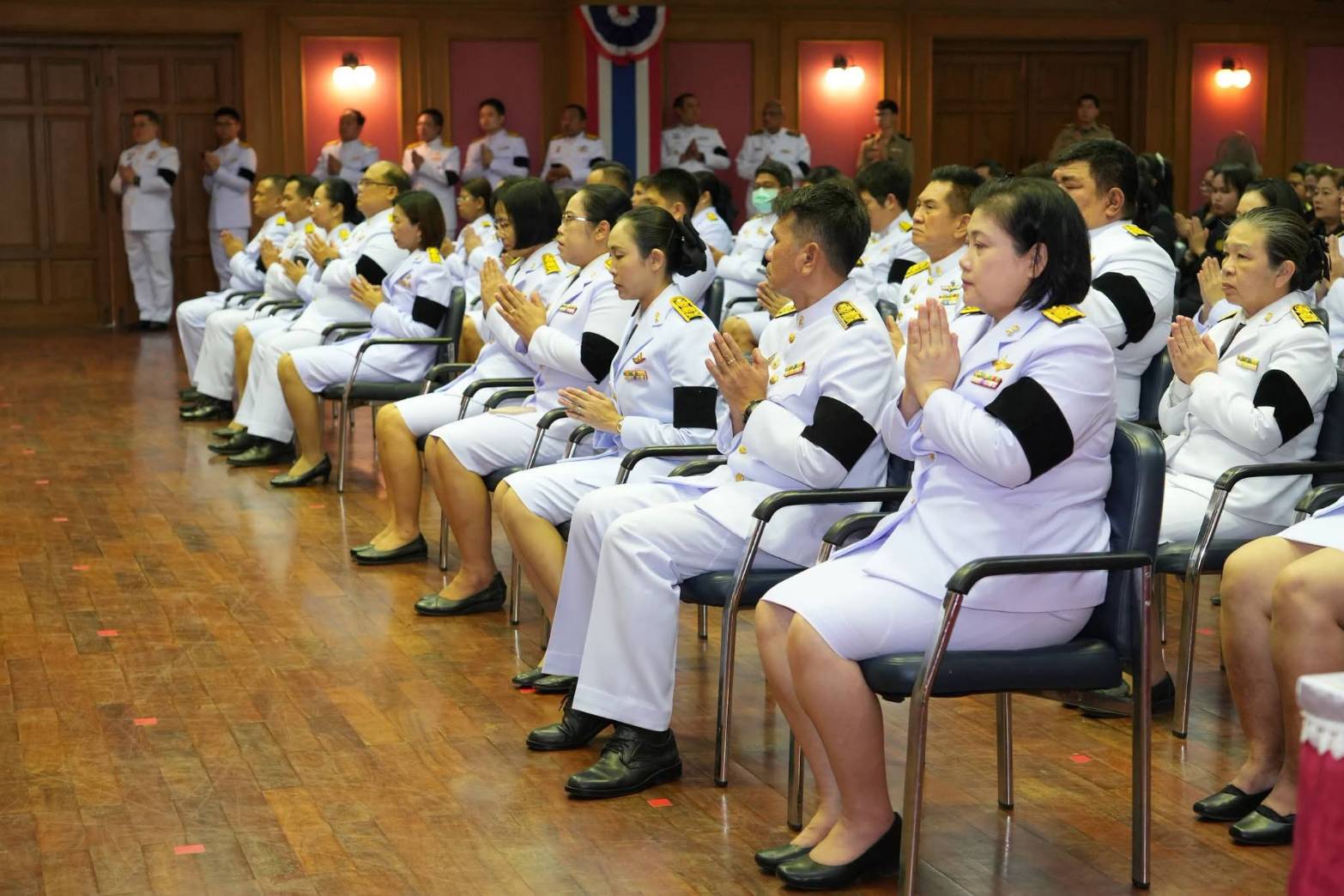 กองวิชาการและพัฒนานวัตกรรมราชทัณฑ์เข้าร่วมกิจกรรมทำบุญตักบาตรทักษิณานุปทาน (ปัณรสมวาร) อุทิศถวายเป็นพระกุศลแด่สมเด็จพระเจ้าลูกเธอ เจ้าฟ้าพัชรกิติยาภา นเรนทิราเทพยวดี กรมหลวงราชสาริณีสิริพัชร มหาวัชรราชธิดา 97489 0