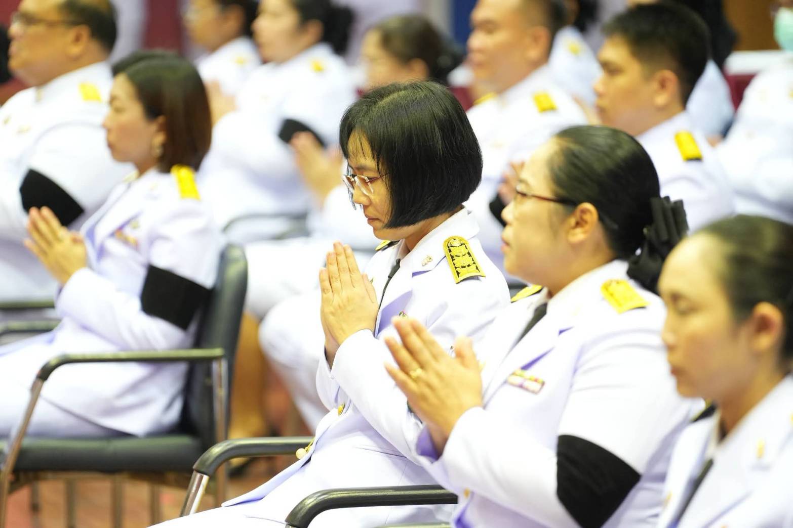กองวิชาการและพัฒนานวัตกรรมราชทัณฑ์เข้าร่วมกิจกรรมทำบุญตักบาตรทักษิณานุปทาน (ปัณรสมวาร) อุทิศถวายเป็นพระกุศลแด่สมเด็จพระเจ้าลูกเธอ เจ้าฟ้าพัชรกิติยาภา นเรนทิราเทพยวดี กรมหลวงราชสาริณีสิริพัชร มหาวัชรราชธิดา 97493 0
