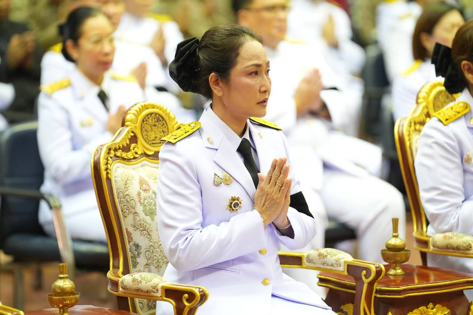 กองวิชาการและพัฒนานวัตกรรมราชทัณฑ์เข้าร่วมกิจกรรมทำบุญตักบาตรทักษิณานุปทาน (ปัณรสมวาร) อุทิศถวายเป็นพระกุศลแด่สมเด็จพระเจ้าลูกเธอ เจ้าฟ้าพัชรกิติยาภา นเรนทิราเทพยวดี กรมหลวงราชสาริณีสิริพัชร มหาวัชรราชธิดา 97495 0