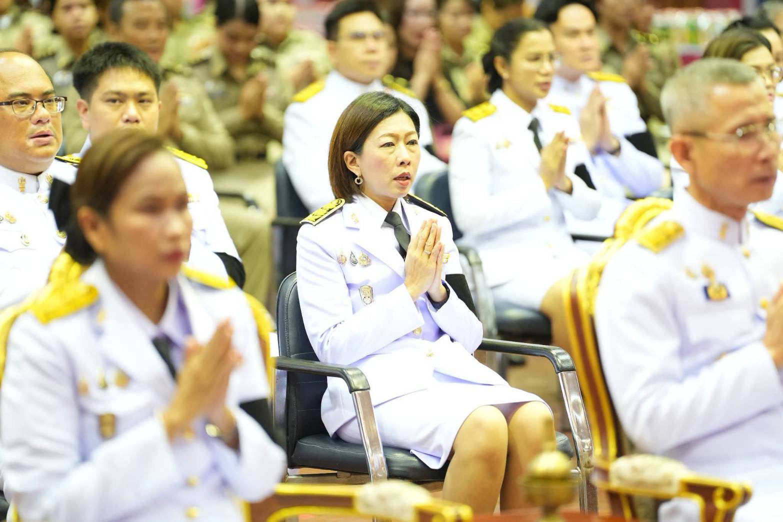 กองวิชาการและพัฒนานวัตกรรมราชทัณฑ์เข้าร่วมกิจกรรมทำบุญตักบาตรทักษิณานุปทาน (ปัณรสมวาร) อุทิศถวายเป็นพระกุศลแด่สมเด็จพระเจ้าลูกเธอ เจ้าฟ้าพัชรกิติยาภา นเรนทิราเทพยวดี กรมหลวงราชสาริณีสิริพัชร มหาวัชรราชธิดา 97496 0