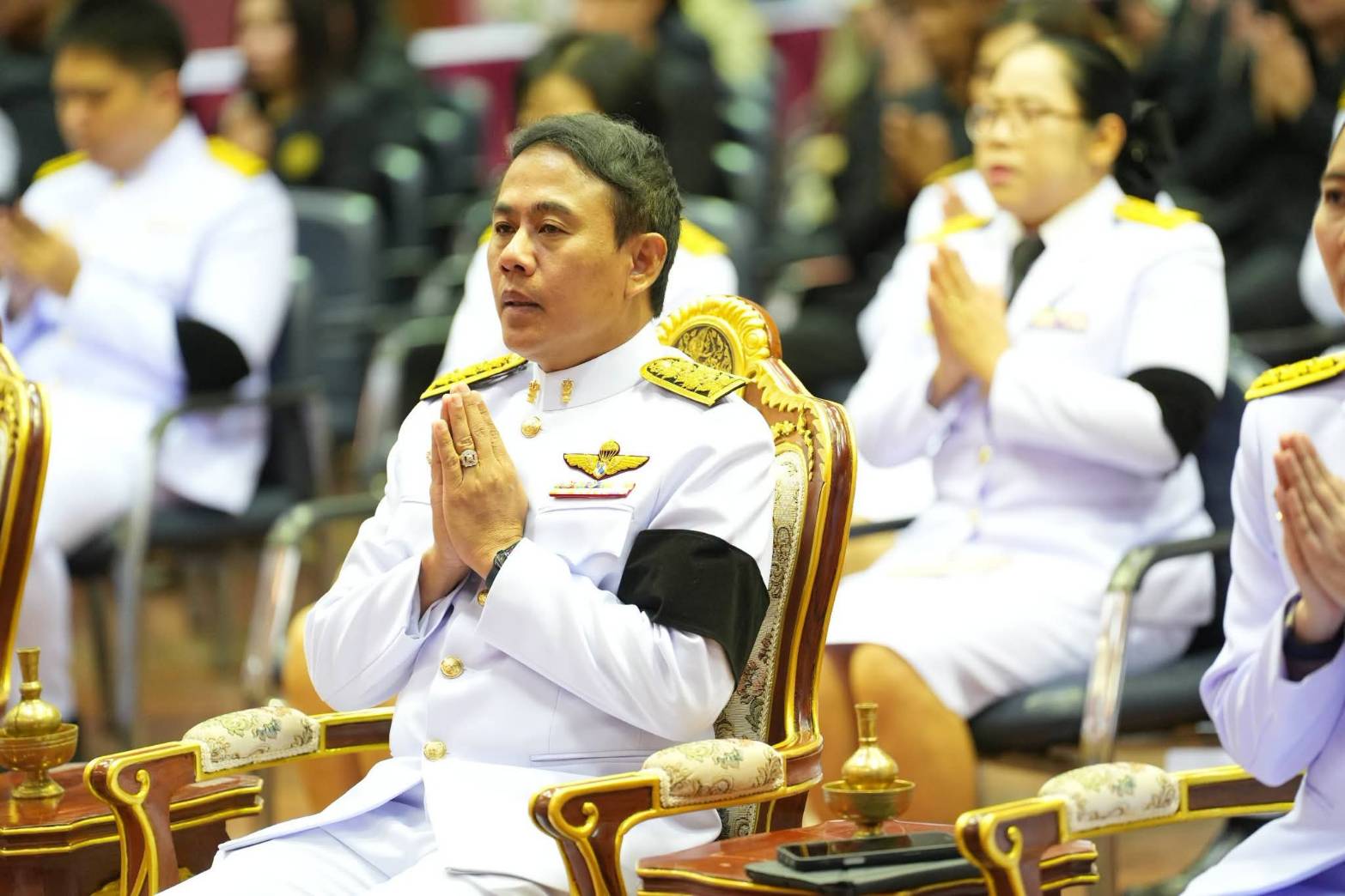 กองวิชาการและพัฒนานวัตกรรมราชทัณฑ์เข้าร่วมกิจกรรมทำบุญตักบาตรทักษิณานุปทาน (ปัณรสมวาร) อุทิศถวายเป็นพระกุศลแด่สมเด็จพระเจ้าลูกเธอ เจ้าฟ้าพัชรกิติยาภา นเรนทิราเทพยวดี กรมหลวงราชสาริณีสิริพัชร มหาวัชรราชธิดา 97500 0