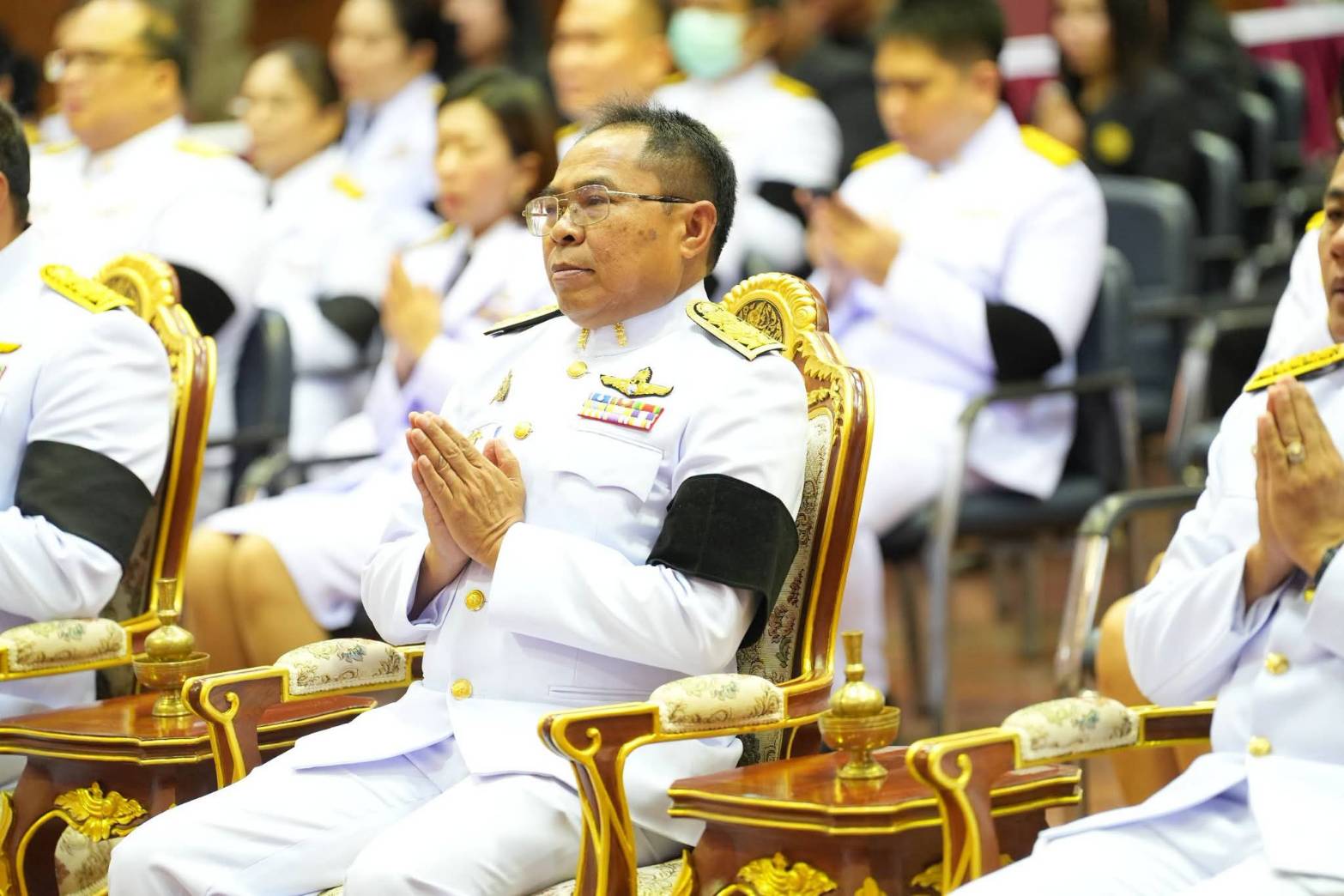 กองวิชาการและพัฒนานวัตกรรมราชทัณฑ์เข้าร่วมกิจกรรมทำบุญตักบาตรทักษิณานุปทาน (ปัณรสมวาร) อุทิศถวายเป็นพระกุศลแด่สมเด็จพระเจ้าลูกเธอ เจ้าฟ้าพัชรกิติยาภา นเรนทิราเทพยวดี กรมหลวงราชสาริณีสิริพัชร มหาวัชรราชธิดา 97501 0