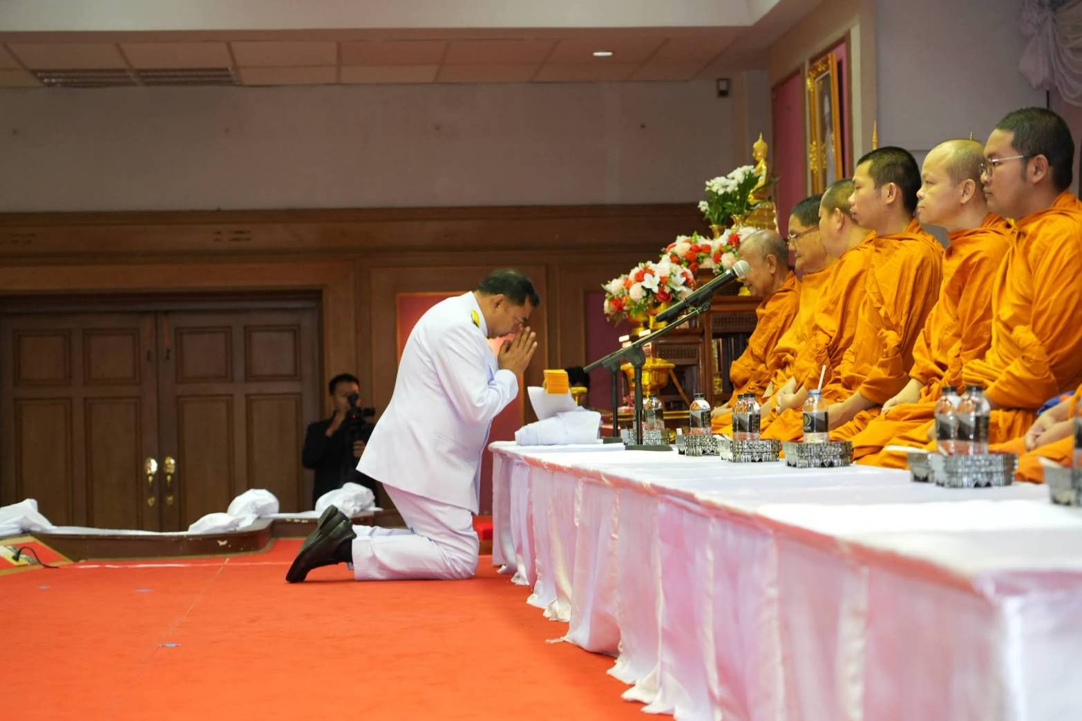 กองวิชาการและพัฒนานวัตกรรมราชทัณฑ์เข้าร่วมกิจกรรมทำบุญตักบาตรทักษิณานุปทาน (ปัณรสมวาร) อุทิศถวายเป็นพระกุศลแด่สมเด็จพระเจ้าลูกเธอ เจ้าฟ้าพัชรกิติยาภา นเรนทิราเทพยวดี กรมหลวงราชสาริณีสิริพัชร มหาวัชรราชธิดา 97506 0