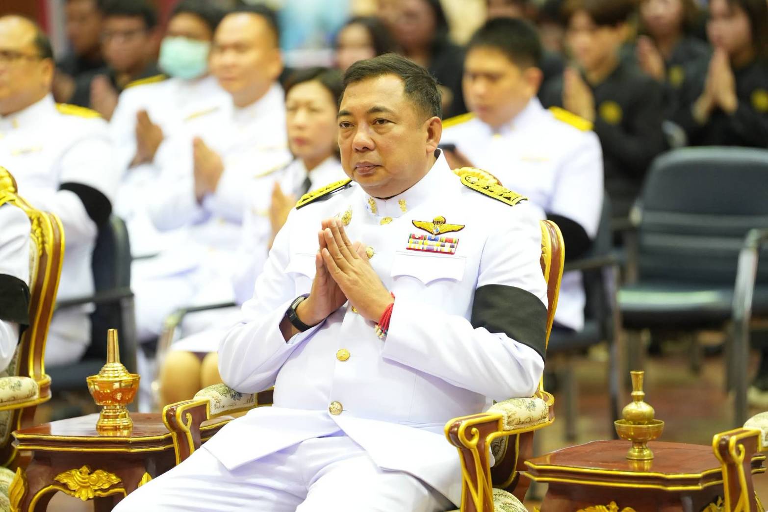 กองวิชาการและพัฒนานวัตกรรมราชทัณฑ์เข้าร่วมกิจกรรมทำบุญตักบาตรทักษิณานุปทาน (ปัณรสมวาร) อุทิศถวายเป็นพระกุศลแด่สมเด็จพระเจ้าลูกเธอ เจ้าฟ้าพัชรกิติยาภา นเรนทิราเทพยวดี กรมหลวงราชสาริณีสิริพัชร มหาวัชรราชธิดา 97507 0