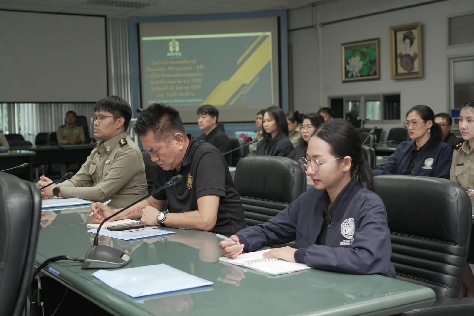 กองวิชาการและพัฒนานวัตกรรมราชทัณฑ์เข้าร่วมโครงการประชุมเชิงปฏิบัติการถ่ายทอดองค์ความรู้ (Knowledge Management : KM) ภายใต้ค่านิยมและวัฒนธรรมองค์กร Justice ประจำปีงบประมาณ พ.ศ. 2569 s 2015243 0