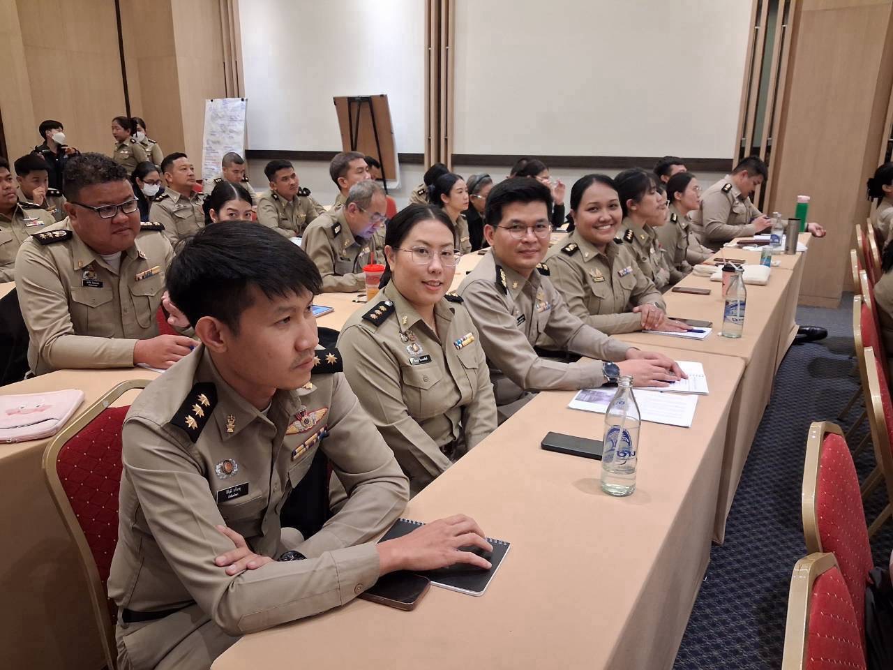 กองวิชาการและพัฒนานวัตกรรมราชทัณฑ์ร่วมเป็นวิทยากรบรรยายถ่ายทอดความรู้ในหัวข้อวิชา “บทบาทกรมราชภัณฑ์ในการปฏิบัติต่อผู้ต้องขังตามมาตรฐานสากล” s 2375688 0