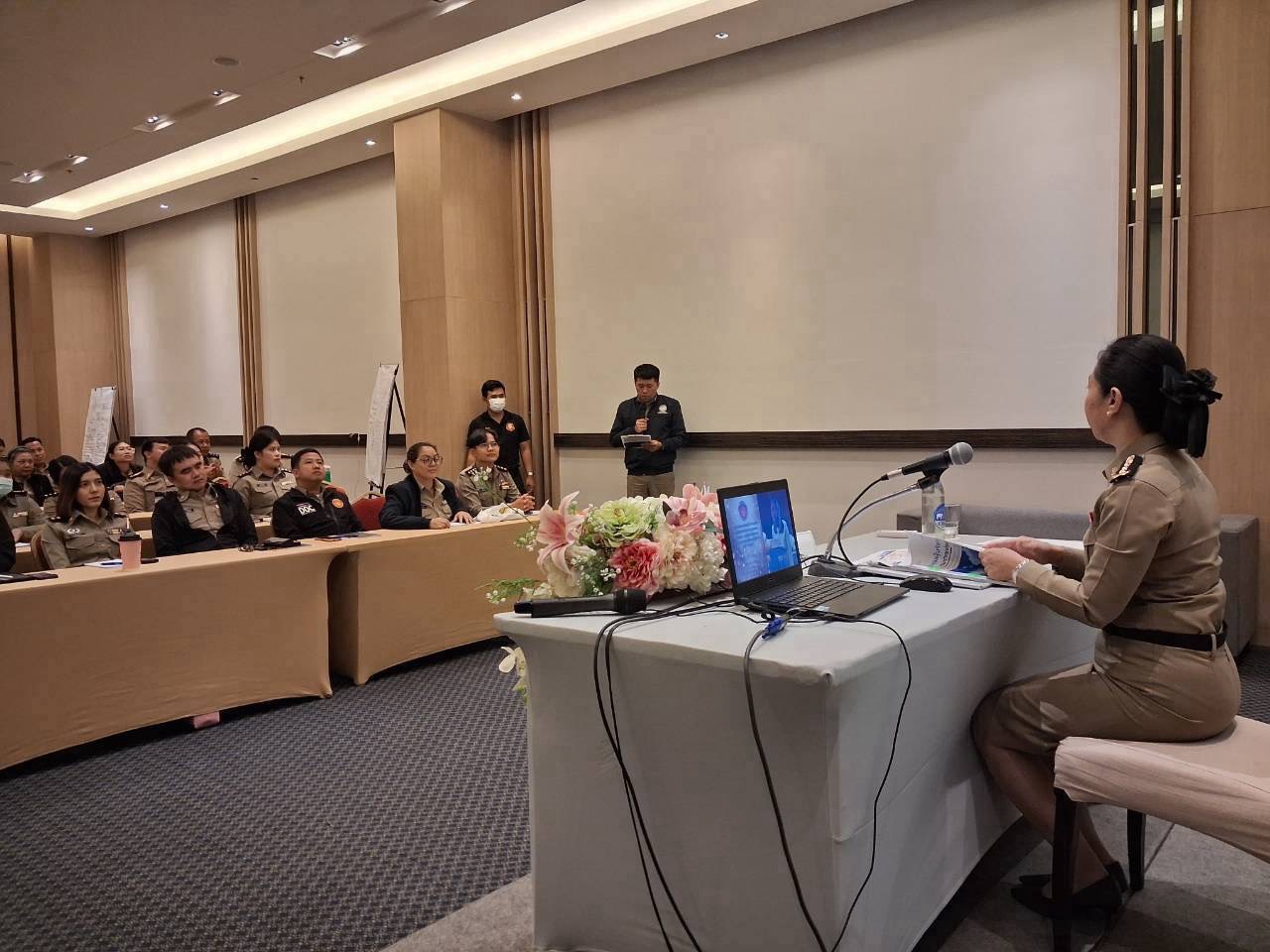 กองวิชาการและพัฒนานวัตกรรมราชทัณฑ์ร่วมเป็นวิทยากรบรรยายถ่ายทอดความรู้ในหัวข้อวิชา “บทบาทกรมราชภัณฑ์ในการปฏิบัติต่อผู้ต้องขังตามมาตรฐานสากล” s 2375689 0